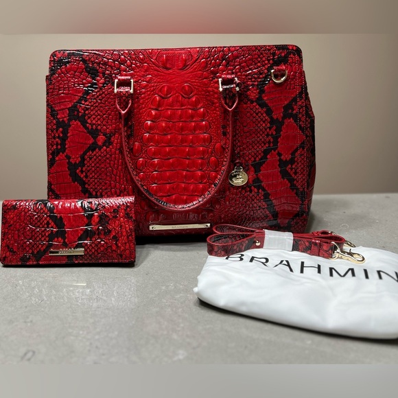 Brahmin Finley carryall - lipstick ombré Melbourne - Picture 2 of 4